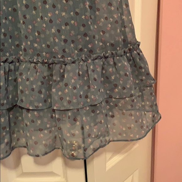 American Eagle Chiffon Ruffled Dress - Picture 3 of 4